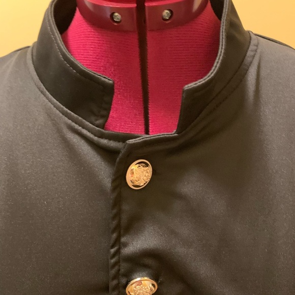 Unbranded Black Jacket with gold buttons NWOT - Picture 3 of 11